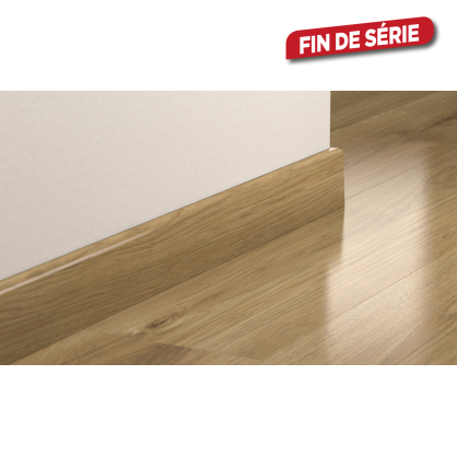 Plinthe pour sol stratifié frêne naturel 240 x 5,8 x 1,2 cm PERGO