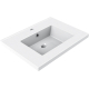 Plan de toilette Tobi blanc brillant 60 cm ALLIBERT