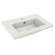 Plan de toilette Small blanc brillant 60 cm ALLIBERT