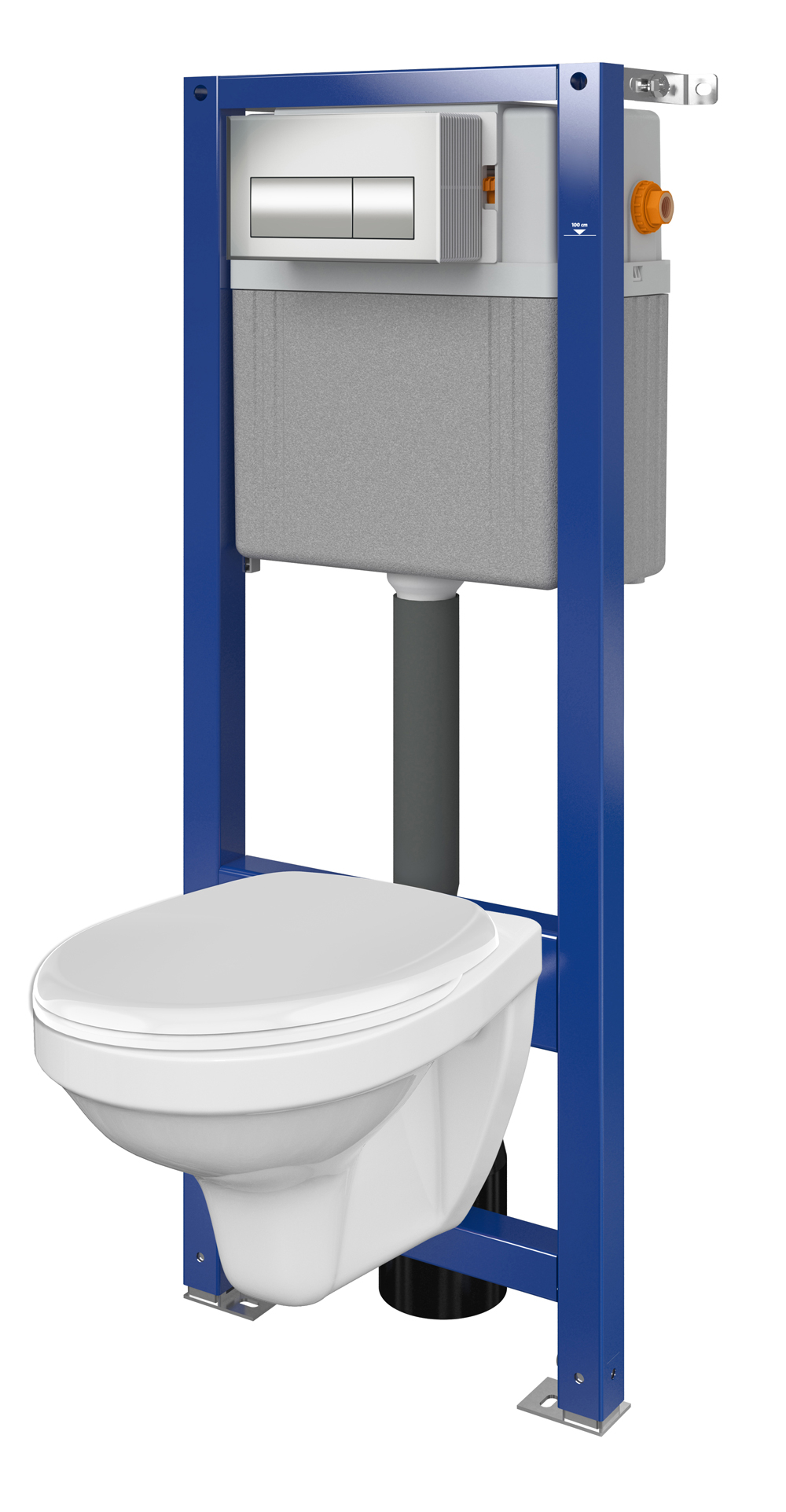 Set Bloc WC nettoyant Bleu