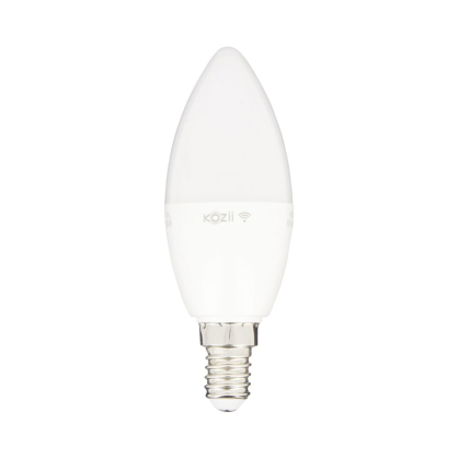 Ampoule flamme LED connectée E14 470 lm 4,9 W