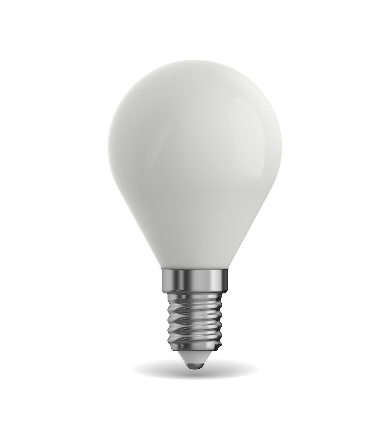 Ampoule led filament blanc E14 470lm 4W blanc neutre - XANLITE