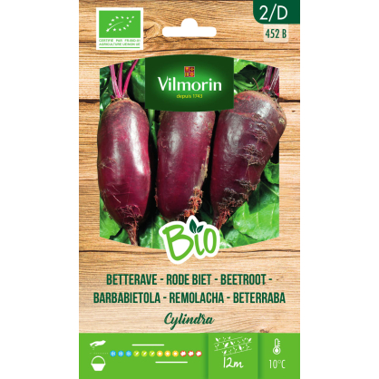 Semences de betterave Cylindra Bio VILMORIN