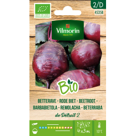 Semences de betterave Detroit 2 Bio VILMORIN