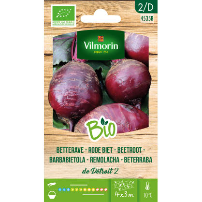 Semences de betterave Detroit 2 Bio VILMORIN