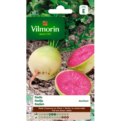 Semences de radis Red Meat VILMORIN