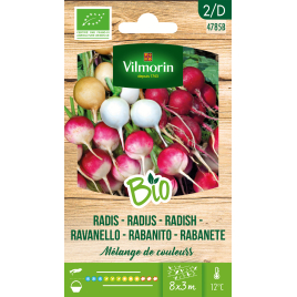 Mélange de semences de radis Bio VILMORIN