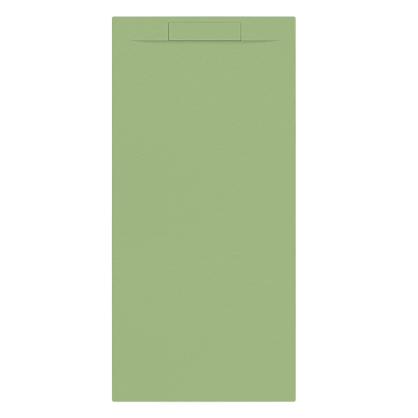 Receveur de douche Luna vert olive 80 x 180 cm ALLIBERT