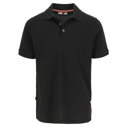 Polo à manches courtes Levi noir XL HEROCK