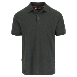 Polo à manches courtes Levi gris foncé XL HEROCK