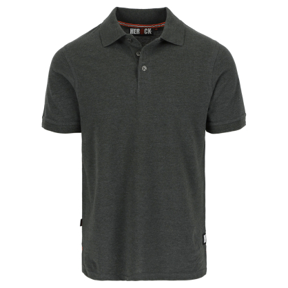 Polo à manches courtes Levi gris foncé XXL HEROCK