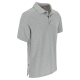 Polo à manches courtes Levi gris clair M HEROCK