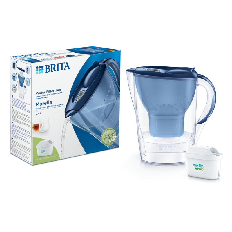 Carafe filtrante Brita Maxtra+ 2,4 L Plastique Bleu — BRYCUS