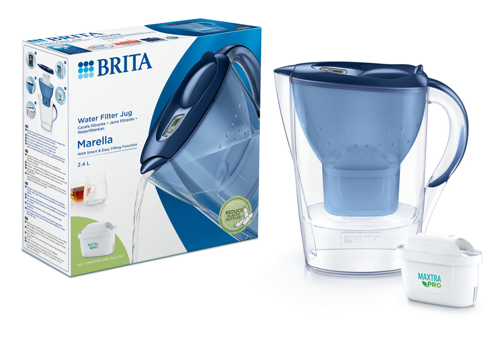 BRITA Maxtra+ Filtre à Eau Potable pour Carafe, 100 L 6 Filtri Blanc :  : Cuisine et Maison