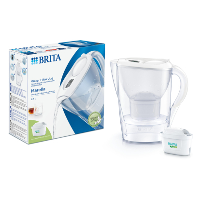 Carafe Filtrante Marella Cool White L Brita