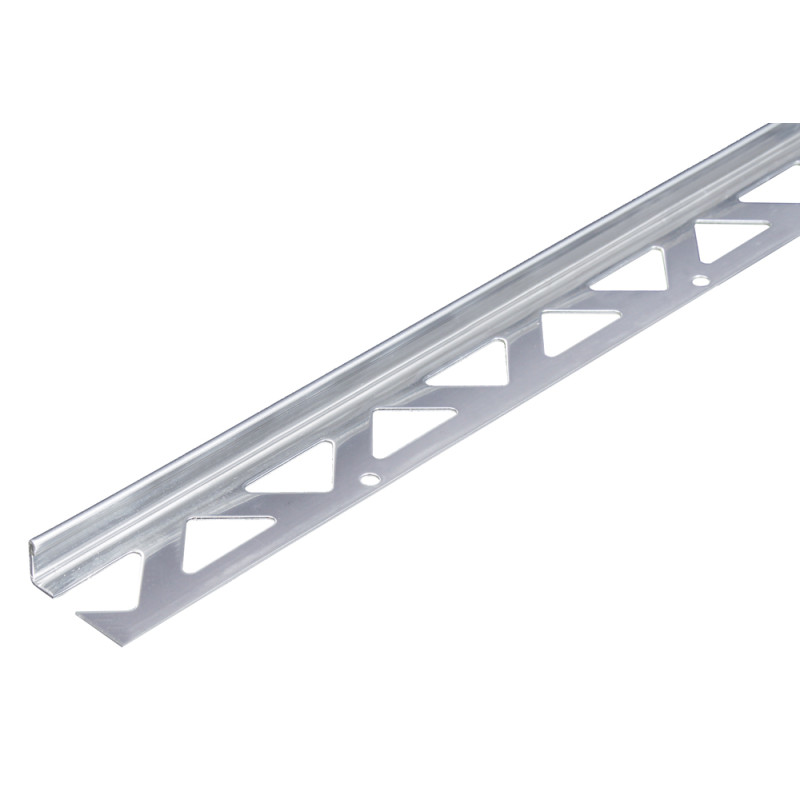 Profilé d'angle pour carrelage en inox  250 x 2,3 x 1 cm ALBERTS