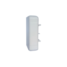 Embout DLP à clipser en plastique 50 × 105 mm blanc 2 pièces LEGRAND