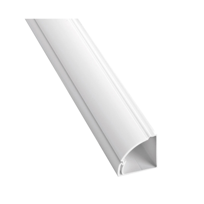 Goulotte en plastique 22 × 22 mm blanc 2 m D-LINE