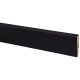 Plinthe revêtue pour sol stratifié Bloc noire 240 x 8 x 1,8 cm CANDO