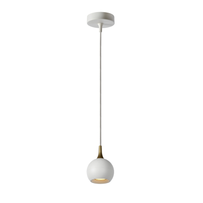 Suspension Favori blanche Ø 9 cm GU10 5 W LUCIDE