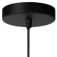 Suspension Galla noire Ø 25 cm E27 40 W LUCIDE