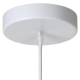 Suspension Galla blanche Ø 25 cm E27 40 W LUCIDE