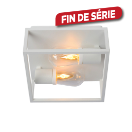 Plafonnier pour salle de bain Carlyn blanc E14 2 × 6 W LUCIDE