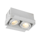 Spot encastrable Trimless blanc GU10 2 × 50 W LUCIDE