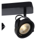 Spot LED Tala noir dimmable GU10 3 × 12 W LUCIDE