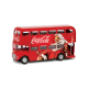 Bus londonien de Noël Coca-Cola HORNBY