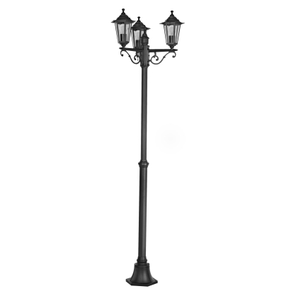 Lampadaire extérieur Laterna 4 noir E27 60 W EGLO