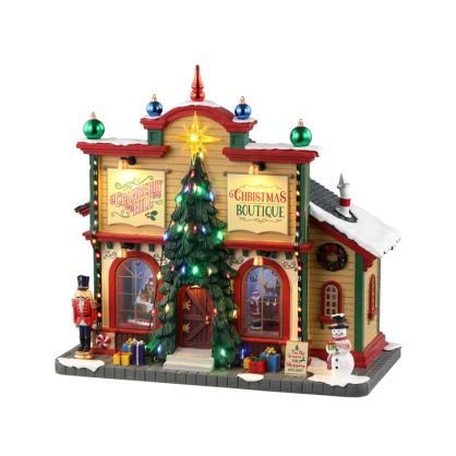 Magasin de cadeau de Noël Cranberry Hill LEMAX