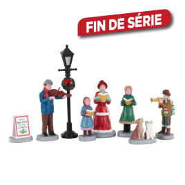 Set de figurines chorale de l'école de musique Baily 8 pièces LEMAX