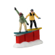 Figurine duo de snowboardeurs LEMAX