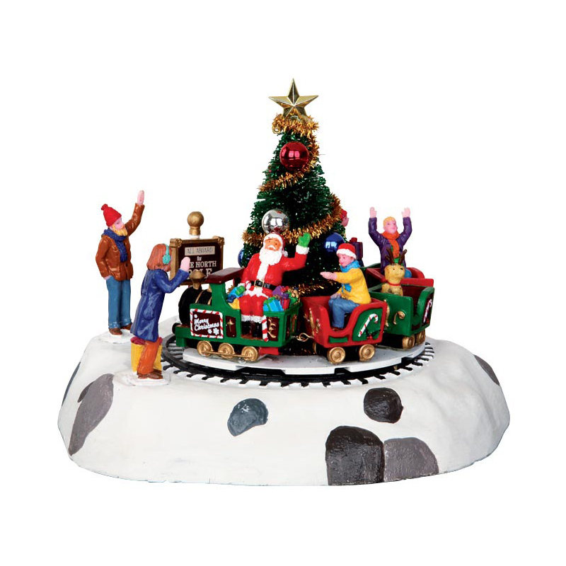 Pére Noël dansant - Figure mobile avec cellule solaire - Cadeau Noël