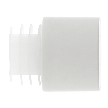 Embout de fermeture pour tringle en métal Easy Fix Bouchon blanc mat Ø 28 mm MOBOIS