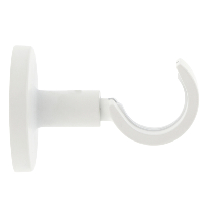 Support de tringle ouvert en métal Easy Fix blanc mat Ø 28 mm x 6 cm MOBOIS