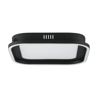 Plafonnier LED Calagrano noir 11 W EGLO