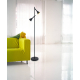 Lampadaire Cortaderas noir et or GU10 2 × 5 W EGLO