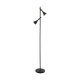 Lampadaire Cortaderas noir et or GU10 2 × 5 W EGLO