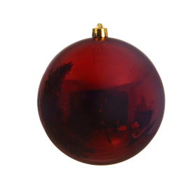 Boule de Noël Ø 14 cm bordeaux clair DECORIS