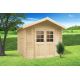 Abri de jardin en bois Gera 19 mm 2,48 x 2,48 m SOLID