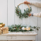 Couronne de Noël avec feuilles d'eucalyptus Ø 40 cm DECORIS