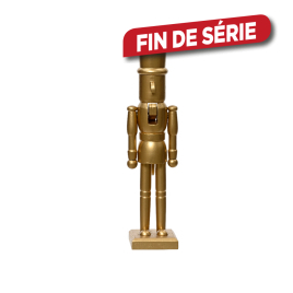 Figurine Casse noisette en bois or 38 cm DECORIS