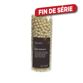 Guirlande de perles perle 10 m DECORIS