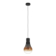 Suspension Chasely noire Ø 20 cm E27 40 W EGLO