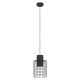 Suspension Milligan noire Ø 20 cm E27 40 W EGLO