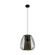 Suspension Curasao noire Ø 33,5 cm E27 40 W EGLO