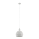 Suspension Roccaforte blanche Ø 17 cm E14 40 W EGLO