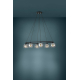 Suspension Daguelle noire E14 6 × 25 W EGLO